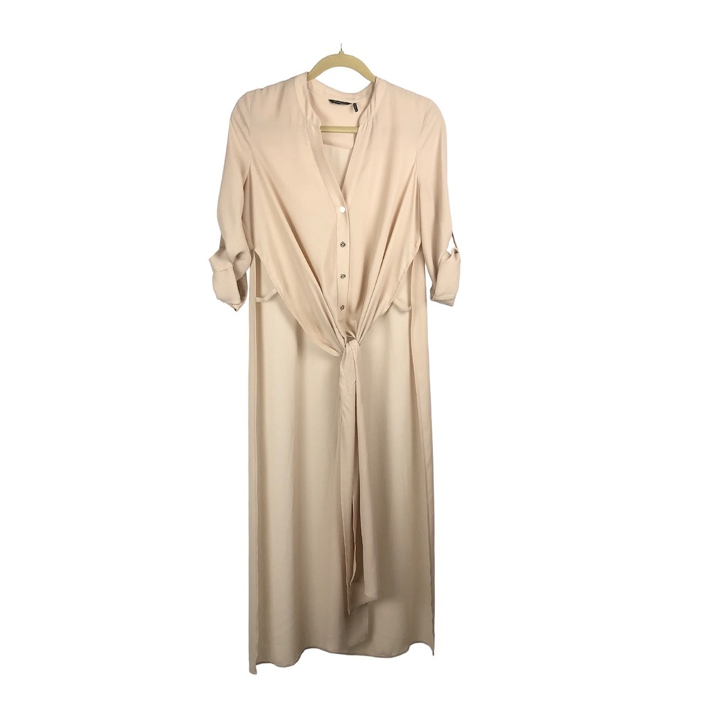 Marciano woven maxi blouse